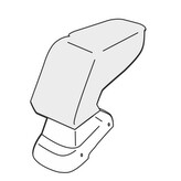 Loketní opěrka Opel Corsa D 2006-2014 (pouze adaptér)