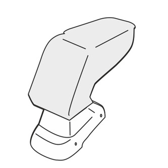 Loketní opěrka Opel Corsa D 2006-2014 (pouze adaptér)