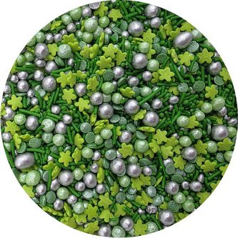 Cukrové zdobení Zelená krása 80g - I LOVE CAKES