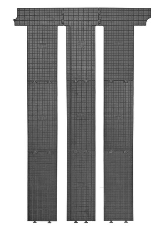 Gumové autokoberce VW Transporter T5 / T6 2003- (Multivan, 2. a 3. řada)