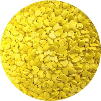 Cukrové zdobení žluté kachničky 80g - I LOVE CAKES