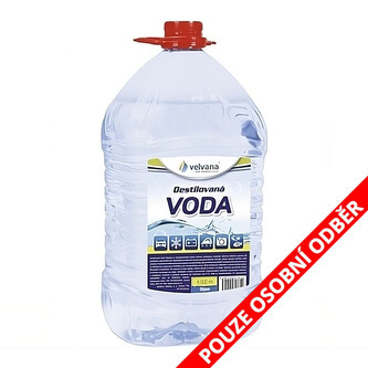 Destilovaná voda Velvana (5l)