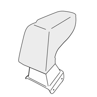 Loketní opěrka Škoda Roomster 2006-2015 (pouze adaptér)