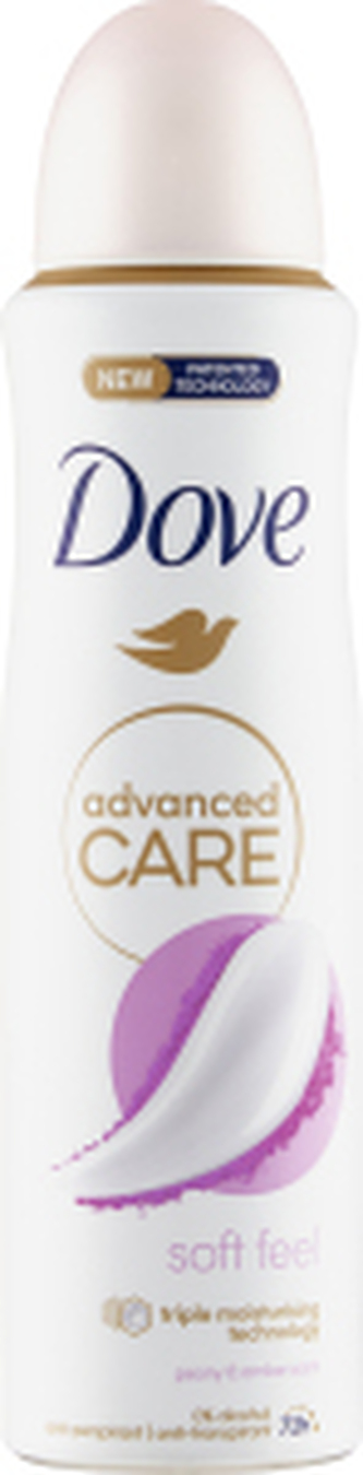 Dove Antiperspirant ve spreji Advanced Care Soft Feel (Anti-Perspirant) 150 ml woman