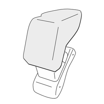 Loketní opěrka Citron DS3 2010-2019 (pouze adaptér) Loketní opěrka Citron DS3 2010-2019 (pouze adaptér)