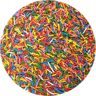 Cukrové zdobení tyčinky barevný mix 80g - I LOVE CAKES