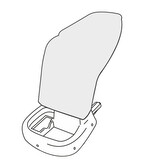 Loketní opěrka Chevrolet Cruze 2009-2014 (pouze adaptér)