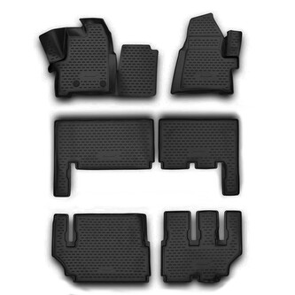 Gumové autokoberce Ford Tourneo Custom 2012-2018 (8 míst) Gumové autokoberce Ford Tourneo Custom 2012-2018 (8 míst)