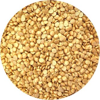 Cukrové zdobení zlaté konfety 80g - I LOVE CAKES