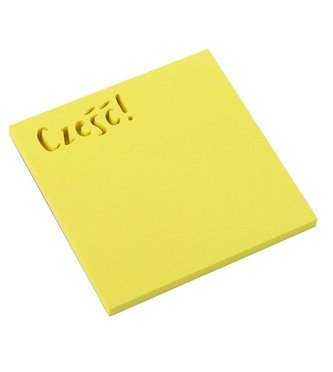 Notes samoprzylepny 75x75mm Cześć D.RECT