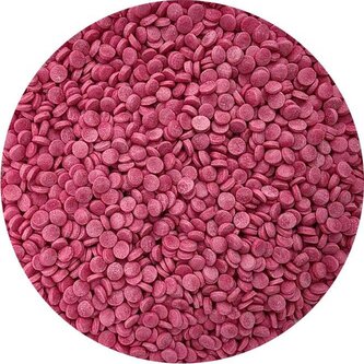 Cukrové zdobení bordó konfety 80g - I LOVE CAKES
