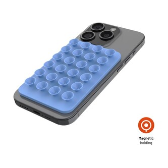 FIXED MagMate MagSafe držák s přísavkami modrý