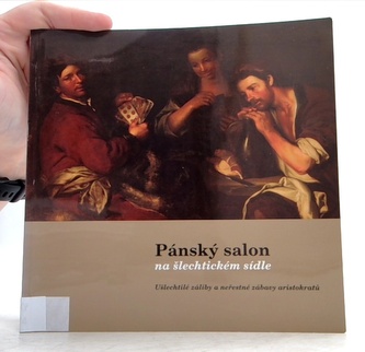 Pánský salon na šlechtickém sídle