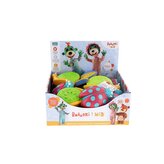 PROMO Zabawka muzyczna Grzechotka Zwierzątko Bobaski i Miś p20 61777 Trefl