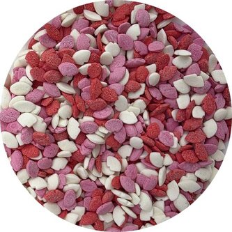 Cukrové zdobení Trojbarevné pusinky 80g - I LOVE CAKES