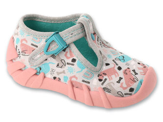 110P504 19 - dívčí bačkorky Befado, pejsci 110P504_21