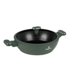 BERLINGERHAUS Kastrol s titanovým povrchem a poklicí 28 cm Matte Green Collection BH-8163