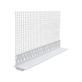 Okenní profily pro zateplovací systémy LPE plast PVC, délka 2 m 1,6 m 2 m 2,4 m 2,5 m