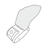 Loketní opěrka Ford B-Max 2015-2017 (s posuvným krytem úložného prostoru, USB, adaptér)