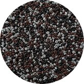 Tekutá podlaha 15,91 kg kbelík černá & šedá & hnědá