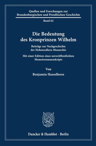 Die Bedeutung des Kronprinzen Wilhelm