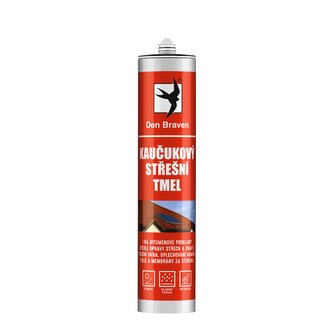 Kaučukový střešní tmel 280 ml kartuše červená