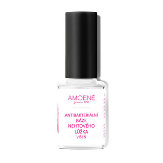 Amoené - Antibakteriální báze na nehty s vůní višně, 12 ml