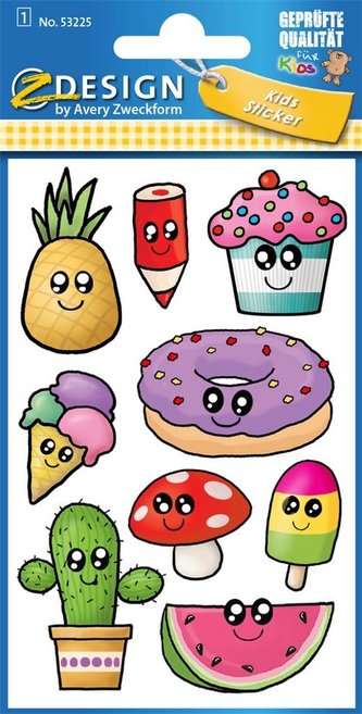 Naklejki papierowe błyszczące - Smakołyki