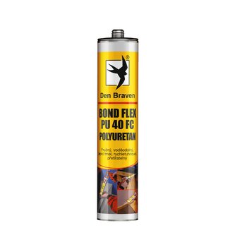 BOND FLEX PU 40 FC polyuretan 600 ml salám šedá