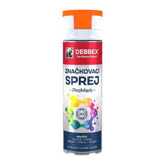 Značkovací sprej PROMARK 500 ml dóza oranžová