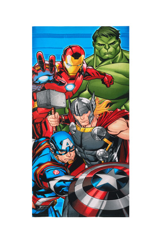 BEACH TOWEL 70X140 AVENGERS 033, 100% POLYESTER MARV.