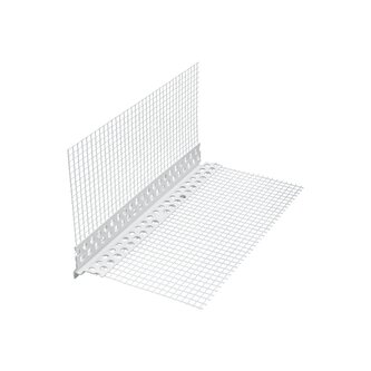 Okenní profily pro zateplovací systémy VLT – 2H plast PCV, délka 2,5 m 1,6 m 2 m 2,4 m 2,5 m