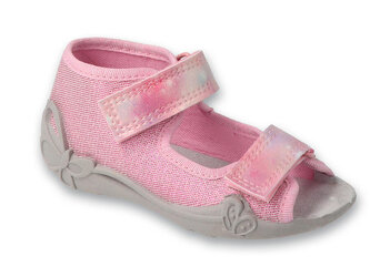 342P057 19 - dívčí sandálky Befado PAPI, růžové 342P057_26