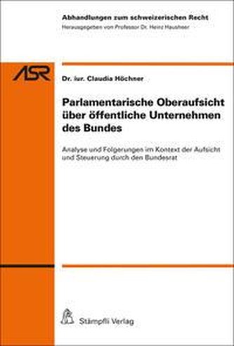 Parlamentarische Oberaufsicht über öffentliche Unternehmen des Bundes