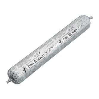 Stavbařský butylenový tmel 600 ml salám bílá