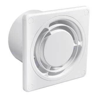Ventilátor KLASIK Ø 100 mm bílá