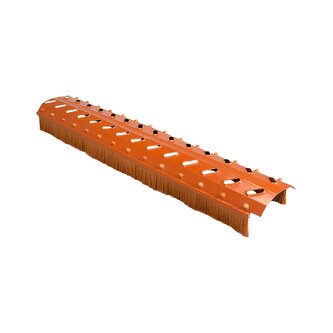 Větrací hřebenový pás AIR FLEX S 75 mm × 1030 mm 1030 mm černá