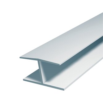 Spojovací profil H 12,5 mm × 2,5 m 2,5 m bílá