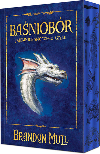 Tajemnice smoczego azylu. Baśniobór. Tom 4 (ilustrowane brzegi) Tajemnice smoczego azylu. Baśniobór. Tom 4 (ilustrowane brzegi)