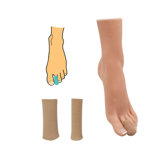 Návlek HealMed Tubi uzavřený 1 ks - hnědý, 15 mm