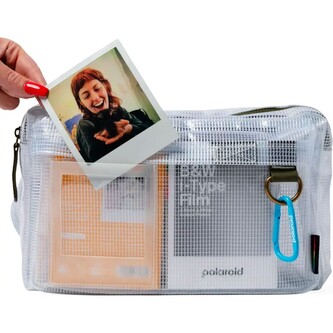 Polaroid Ripstop Crossbody čirá