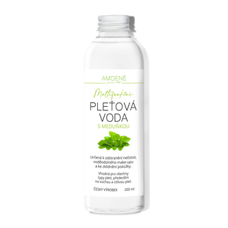 Multifunkční Odličovací pleťová voda s meduňkou, 200ml