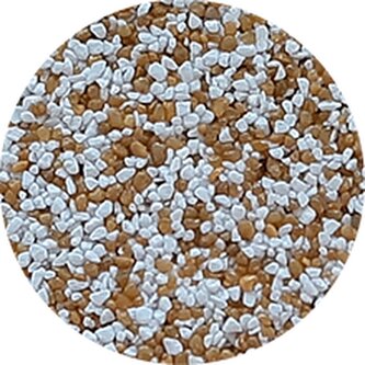 Tekutá podlaha 15,91 kg kbelík bílá & okrová