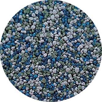 Tekutá podlaha 15,91 kg kbelík šedá & zelená & modrá