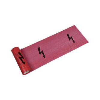 Výstražná fólie 30 cm × 0,08 mm, délka 250 m 250 m hnědá - BEZ POTISKU Výstražná fólie 30 cm × 0,08 mm, délka 250 m 250 m hnědá - BEZ POTISKU