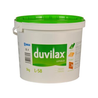 Duvilax L-58 lepidlo na podlahoviny 5 kg kbelík bílá Duvilax L-58 lepidlo na podlahoviny 5 kg kbelík bílá