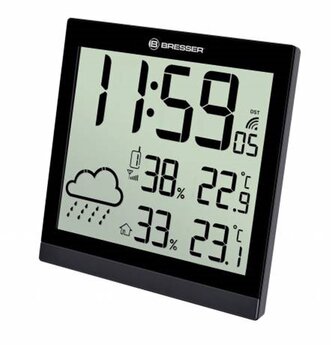 Bresser TemeoTrend JC LCD RC Weather Station-black