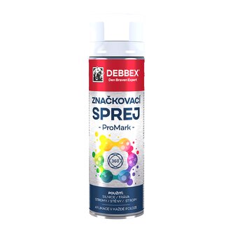 Značkovací sprej PROMARK 500 ml dóza bílá