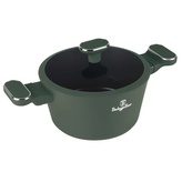 BERLINGERHAUS Kastrol s titanovým povrchem a poklicí 20 cm Matte Green Collection BH-8200