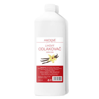 Lihový odlakovač vanilka, s ricinovým olejem - 1000 ml